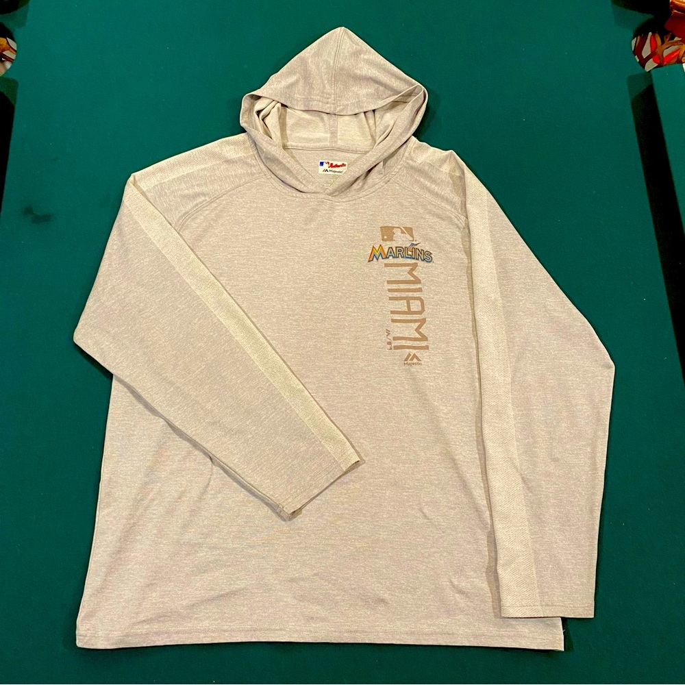 Miami Marlins hooded long sleeve